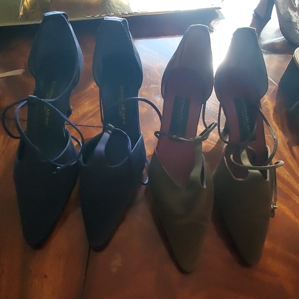 Two Pair of Donna Karan Shoes